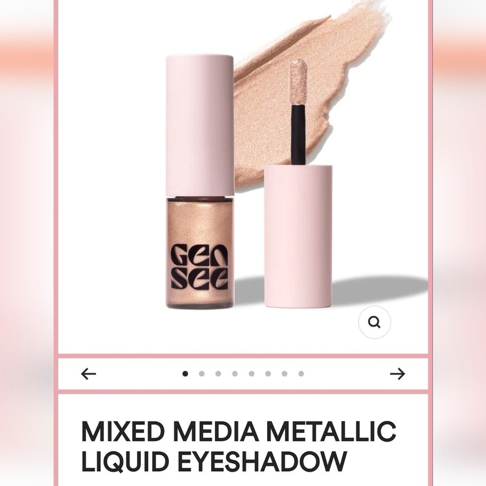 Gen See Mixed Media Metallic Liquid Eyeshadow - Moonlight